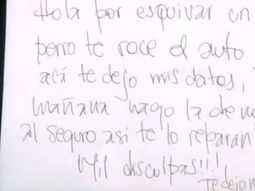 la nota que se volvio viral despues de un choque con suerte la nota que se volvio viral despues de un choque con suerte