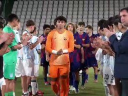 Racing cayó con Barcelona en la final del MdC Sub-18