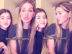 Liquidaron a la China Suárez tras compartir un video junto a Rufina: Me cago de risa