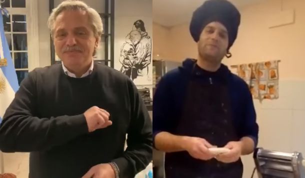 El video de Albeto Fernández en respuesta a un trabajador que cobra el IFE 