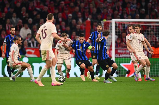 Con gol de Lautaro, Inter le ganó 2-1 ante Bayern Múnich por la Champions