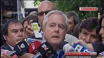 pinedo: espero que cristina hable del narcotrafico pinedo: espero que cristina hable del narcotrafico