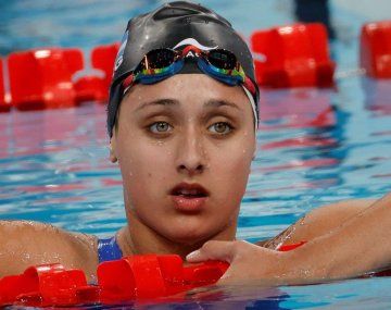 Agostina Hein debutó con 16 años en los Juegos Olímpicos de París.