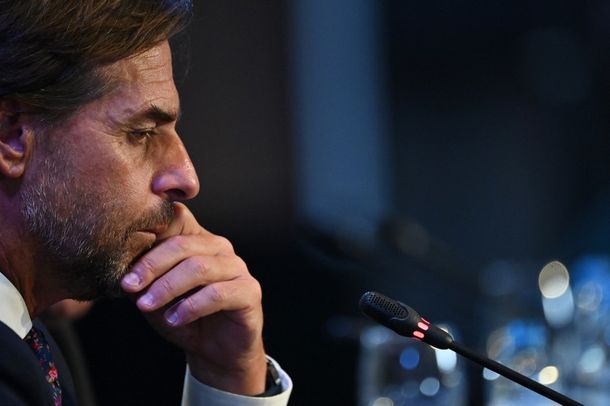 El presidente Luis Lacalle Pou.