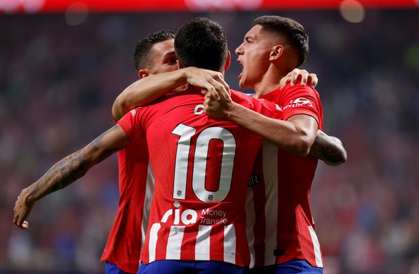 Con goles de Correa y Molina, Atlético de Madrid venció a Cádiz