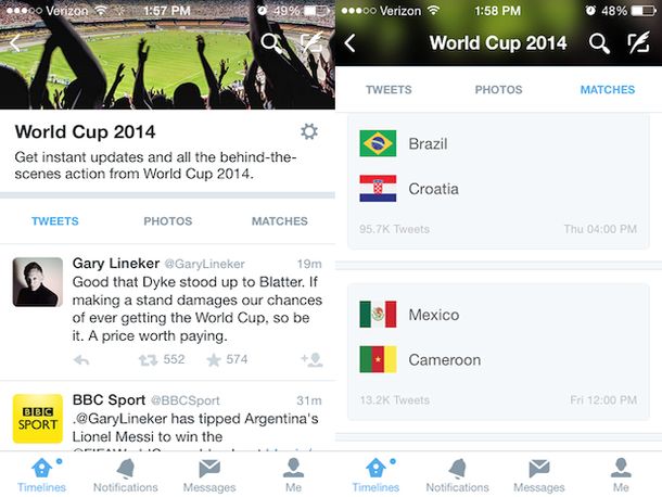 ¿Cómo seguir el Mundial a través de Twitter?