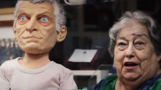 MirkoRupto, el muñeco de Macri con el que se burla Hebe de Bonafini