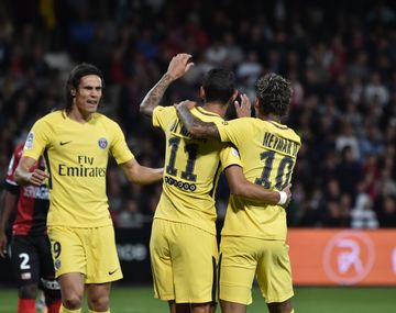 El argentina forma parte del nuevo gran tridente del fútbol mundial con Cavani y Neymar