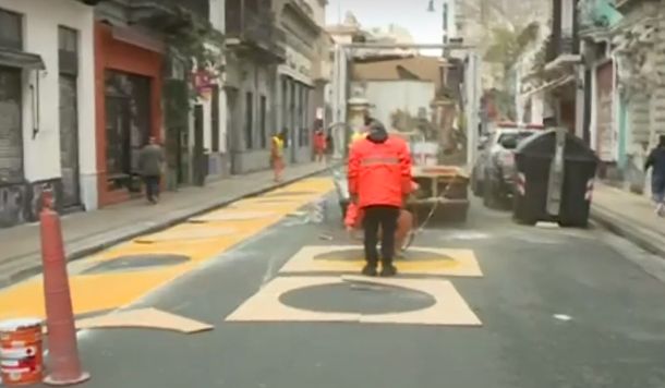 VIDEO: Así preparan la apertura de las Áreas Peatonales Transitorias en la Ciudad