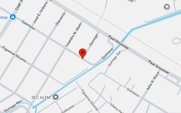 El lugar donde ocurrió el terrible hecho. El lugar donde ocurrió el terrible hecho.