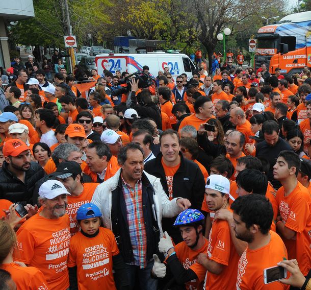Scioli, en General Rodríguez: El deporte hace a la salud y a la inclusión social