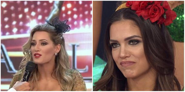 Mica Viciconte llegó al Bailando para bailar la salsa de tresy se peleó con todos.