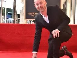 Macaulay Culkin recibió su estrella en el Paseo de la Fama: Feliz Navidad, inmundos animales