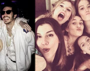 Las fotos de la descontrolada despedida del Chino Darín