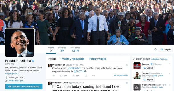 Obama bate récord Guiness en Twitter