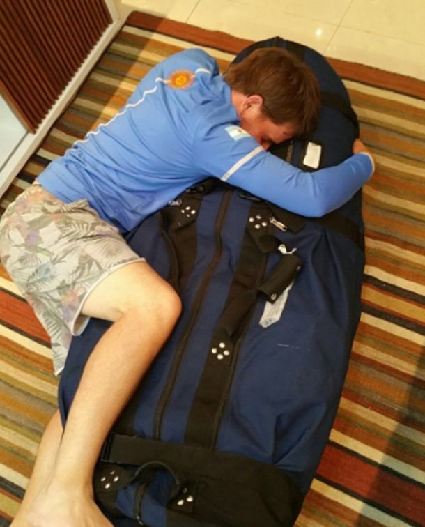 Final feliz: el golfista argentino se reencontró con sus palos y se prepara para debutar