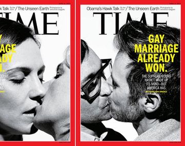 La osada portada de la revista Time sobre el matrimonio gay
