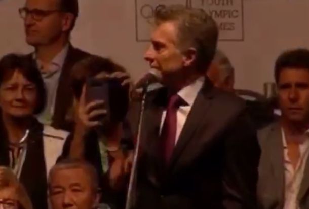 El error de Macri en la ceremonia de apertura de Buenos Aires 2018