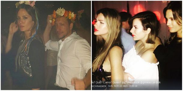 La China Suárez, Gimena Accardi, Nicolás Vázquez y más famosos, juntos en una noche de fiesta
