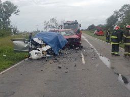 Impresionante choque en Ruta 13: cuatro muertos, dos son menores