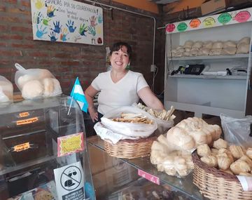 Daniela Delgado, encargada de El Maná en Carmen de Patagones y Viedma.