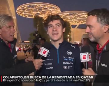 Franco Colapinto habló sobre su butaca en Fórmula 1 en 2025: Ojalá...