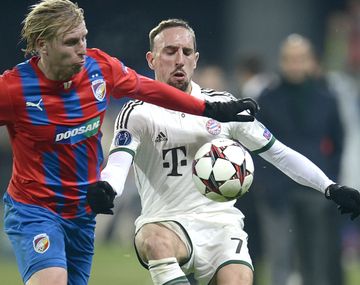 Rajtoral, cuando jugaba para el Viktoria Plzen