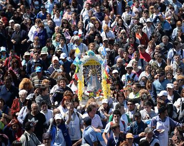 Luján: una multitud participó de la misa