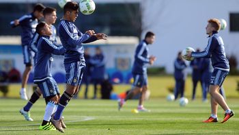 cada vez son menos: el sub 23 se entreno con apenas 9 jugadores cada vez son menos: el sub 23 se entreno con apenas 9 jugadores