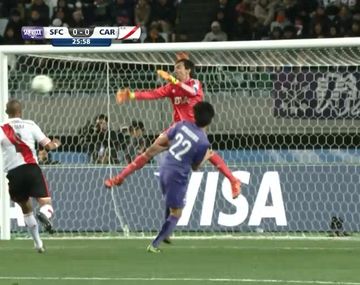 ¡San Barovero! Mirá las atajadas del arquero