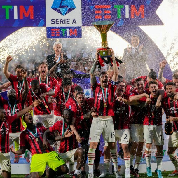 Milan se coronó campeón de la Liga italiana