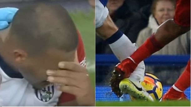 Rondón fracturó a James McCarthy y se puso a llorar