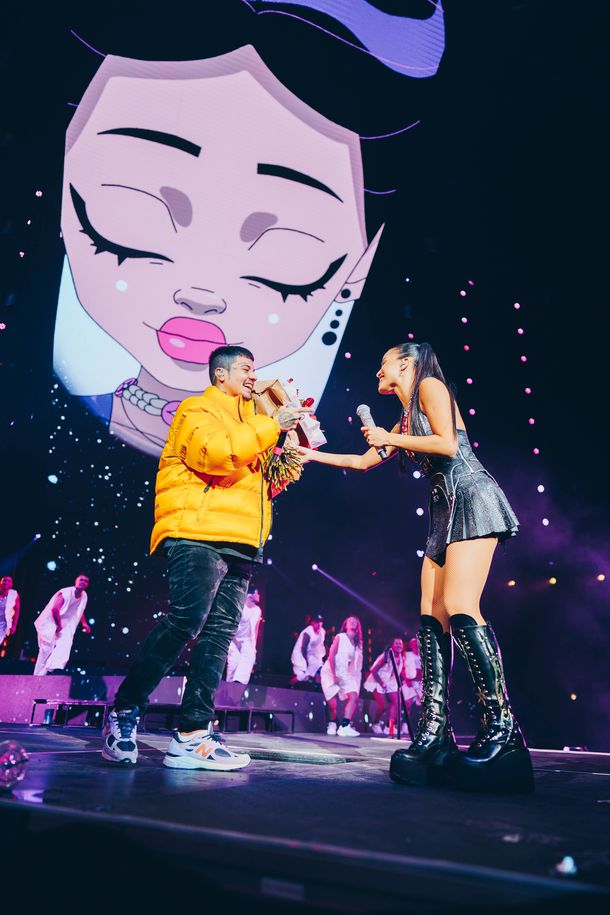 Emilia Mernes en el Movistar Arena: 30 fotos al 100