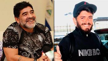 diego jr. hablo de su encuentro con maradona: yo le mande mi telefono diego jr. hablo de su encuentro con maradona: yo le mande mi telefono