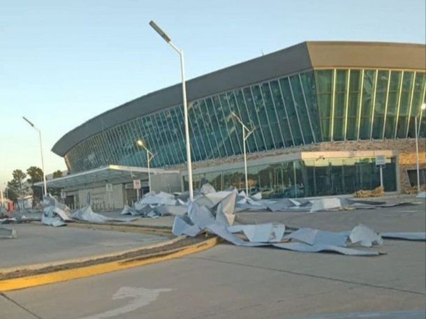 Cerraron el aeropuerto de Comodoro Rivadavia por el viento