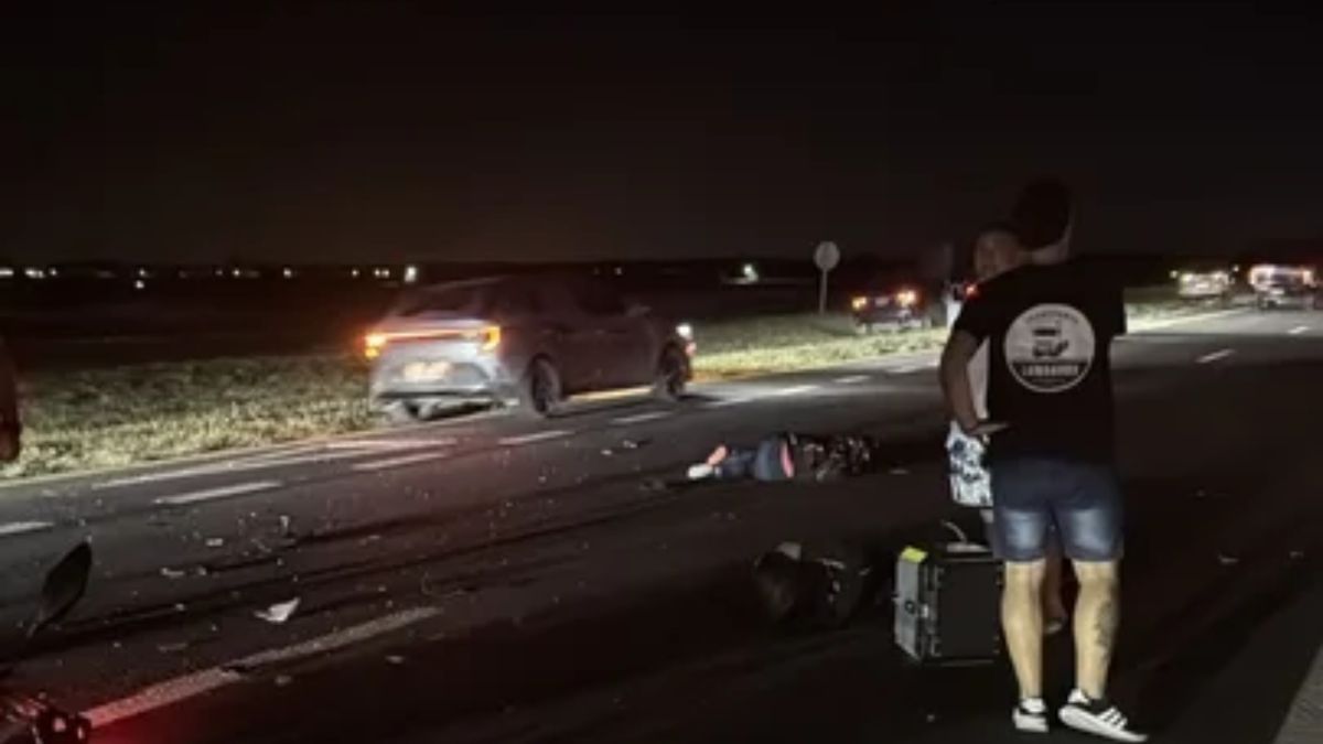 Fatal choque en la Ruta 2: una mujer perdió la vida y un motociclista ...