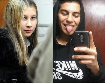 Matías Caudana y Nahir Galarza