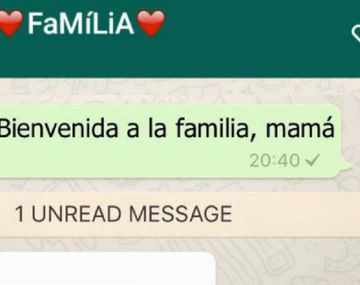 Agregó a su madre al grupo familiar de WhatsApp y su primer mensaje se viralizó