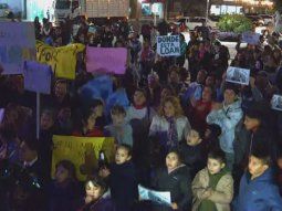 Marcha de antorchas en Corrientes por Loan Danilo Peña