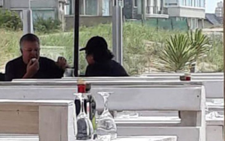 Marcelo DAlessio, Carlos Stornelli y Gustavo Sáenz en Pinamar