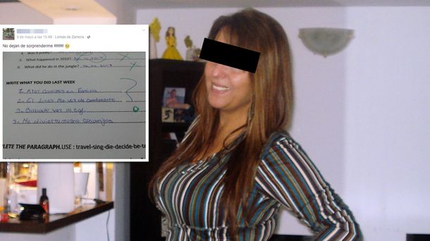 Una profesora de inglés se burló por Facebook de una alumna