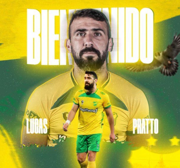 Lucas Pratto fue presentado cómo refuerzo de Defensa y Justicia