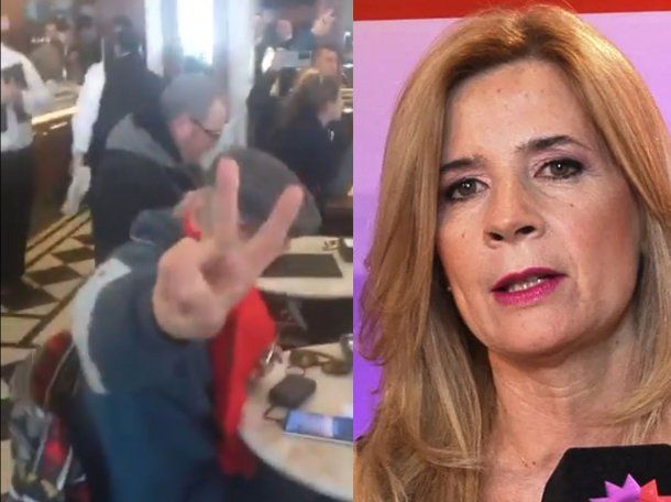 El mal momento de Mercedes Ninci en la marcha por Cristina Kirchner: le recordaron que es militante macrista