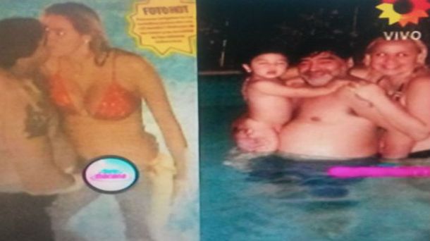 Antes de Rocío Oliva, Diego Maradona tocaba justo ahí a Verónica Ojeda