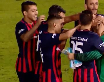 Insólita tanda de penales: San Lorenzo le ganó Gimnasia ¡sin arquero!