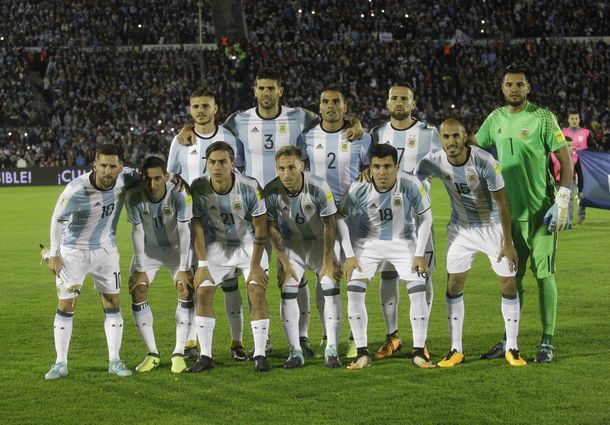 Así salió Argentina para jugar ante Uruguay en el Centenario