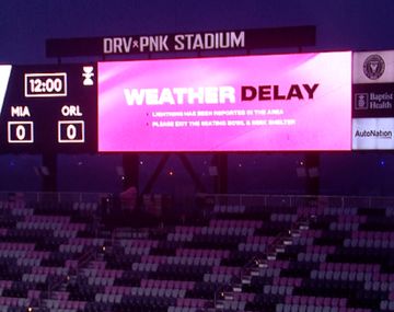 Por qué se postergó el partido de Inter Miami con Lionel Messi