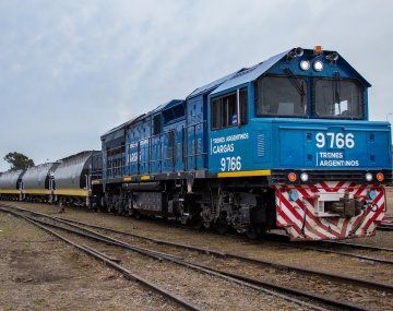 Récord: se transportaron 860 mil toneladas de carga en tren durante julio