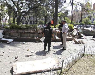 Un joven herido tras explosión en una plaza de Tucumán