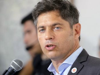 Gobernador Axel Kicillof.